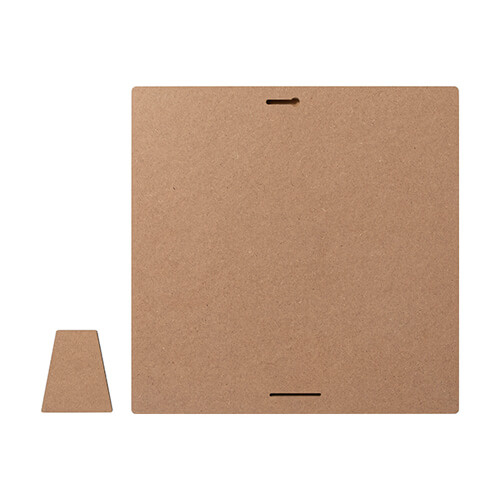 Čtvercový fotorámeček z MDF pro sublimaci - 30,5 x 30,5 cm