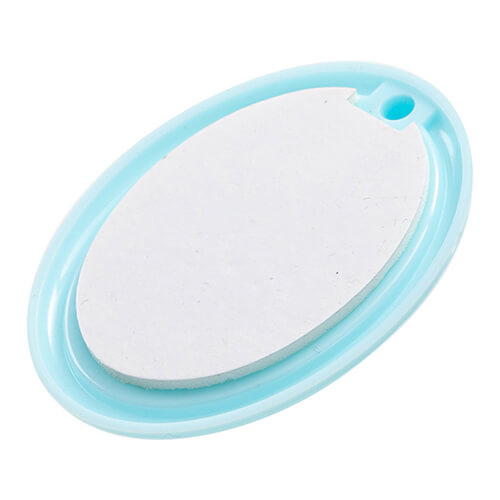 Velký plastový věšák pro sublimaci - modrý ovál