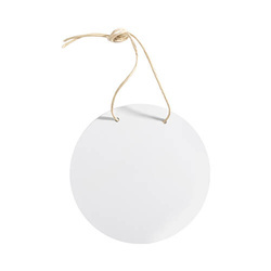 Hliníkový závěs na dveře pro sublimaci - kruh Ø 30 cm