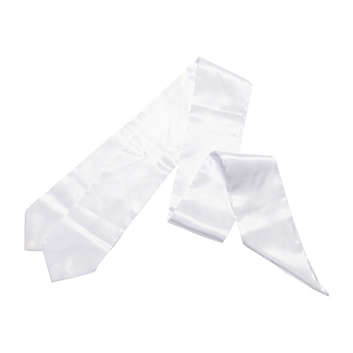 Bílá kravata 152 x 10 cm (pro sublimaci)