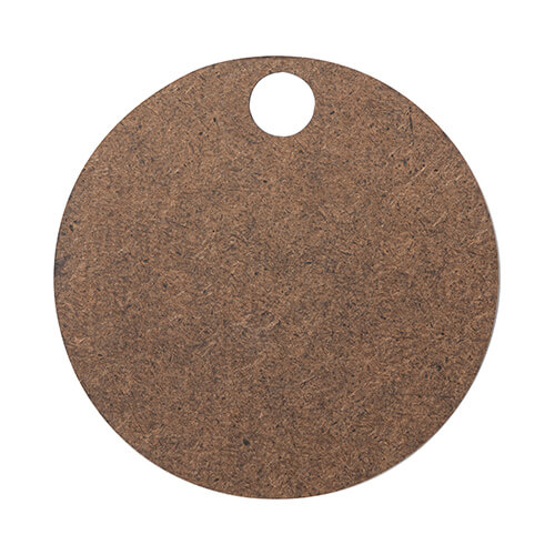 Vláknitá jmenovka se třpytkami pro 1200 ml hrnek k sublimaci - kruh