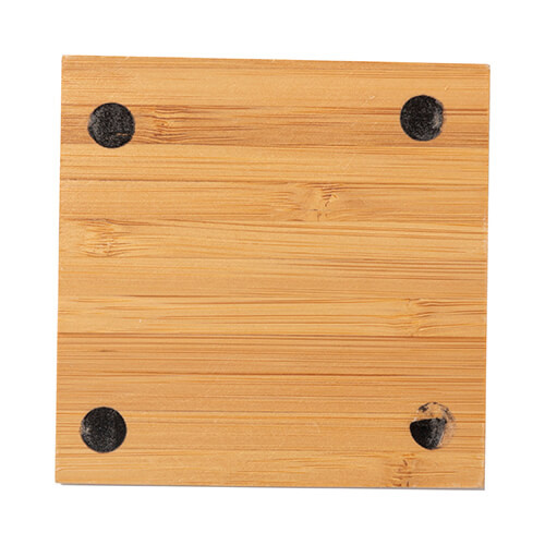 Bambusová podložka pro sublimaci - 9,7 x 9,7 cm