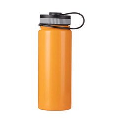 Nerezová termoska 550 ml pro sublimaci - oranžová