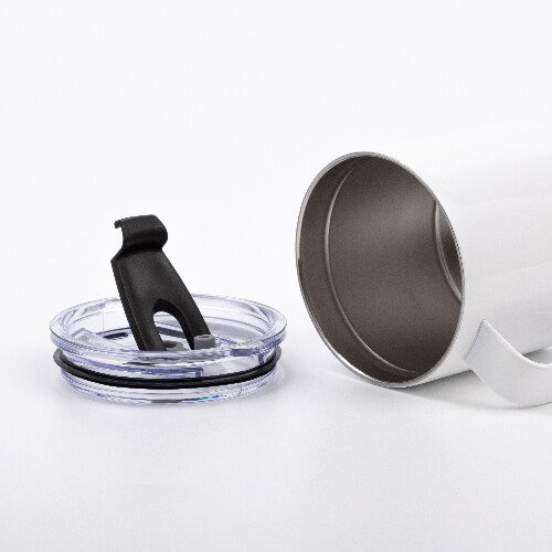 420 ml hrnek na kávu pro sublimaci - bílý