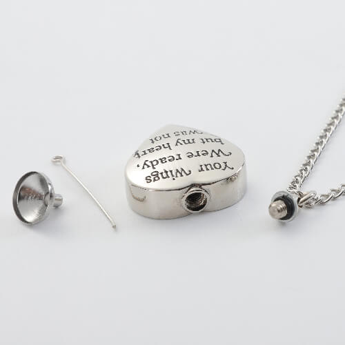 Náhrdelník ve tvaru srdce pro sublimaci