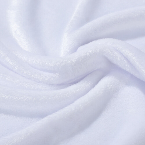 Deka Minky 152 x 102 cm pro sublimaci - bílá