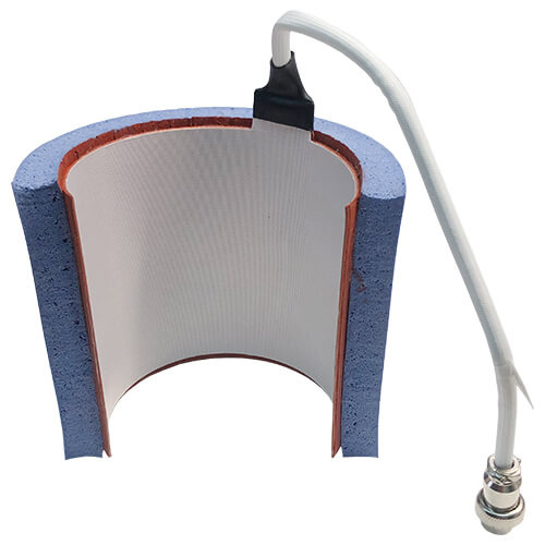 Tepelná objímka pro hrnky o průměru 6,5-7,5 cm / 4kolíková zástrčka