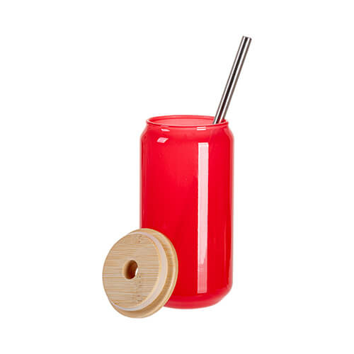 Sklenice na přenos tepla o objemu 550 ml pro sublimaci - červená