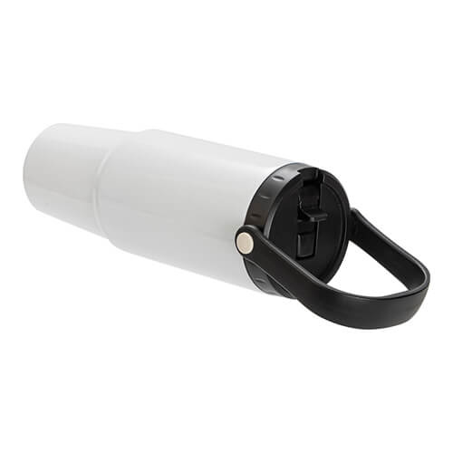 Nerezová konvice na kávu 1500 ml pro sublimaci - bílá