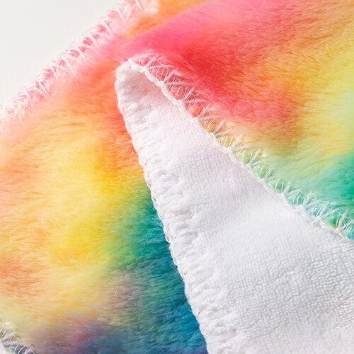 Deka Minky s fleecovou podšívkou pro sublimaci