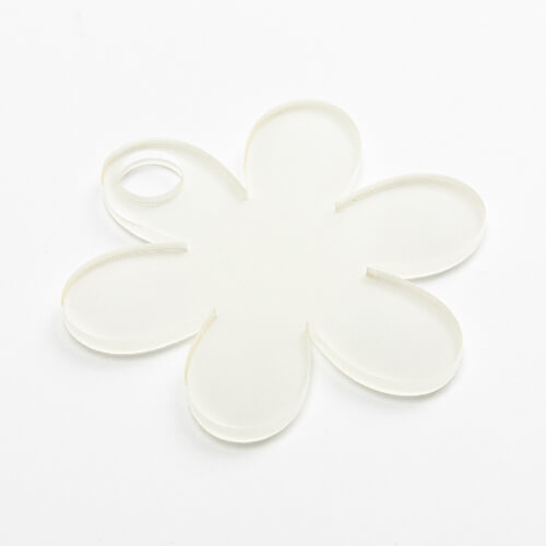 Akrylová jmenovka na 1200 ml hrnek pro sublimaci - květina