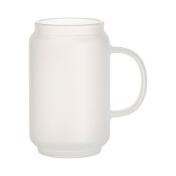 500 ml matná sklenice s okrajem a uchem pro sublimaci