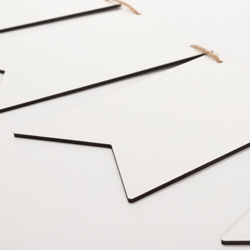 Nástěnná dekorace MDF pro sublimaci - 8 vlajek