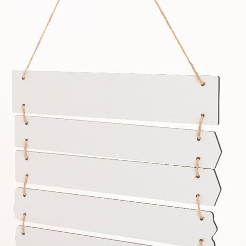 Devět závěsných rámů MDF pro sublimaci