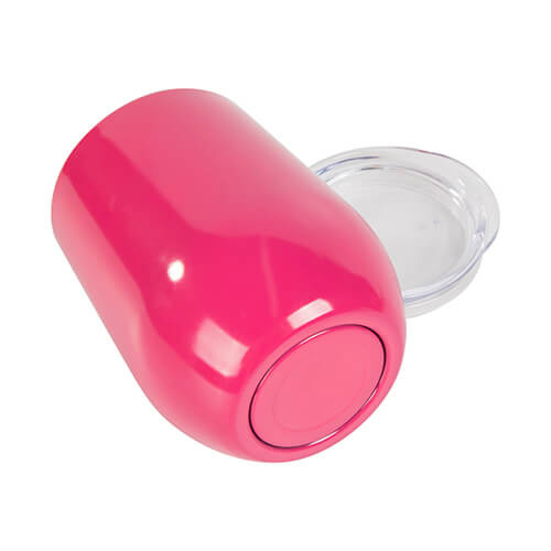 360 ml hrnek na svařené víno pro sublimaci - růžovo-červený