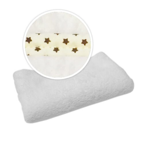 Deka se smetanovým lemováním v hnědých hvězdách Sublimace