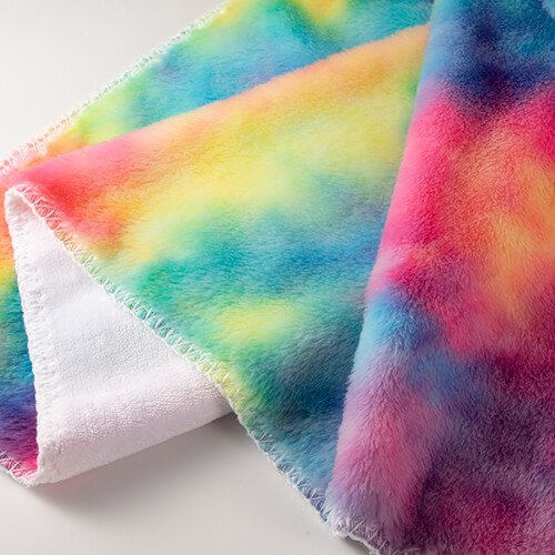 Deka Minky s fleecovou podšívkou pro sublimaci