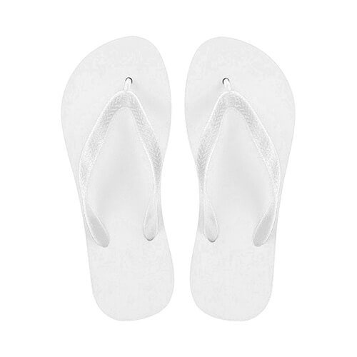 Dětské žabky bílé Sublimace termotransferem