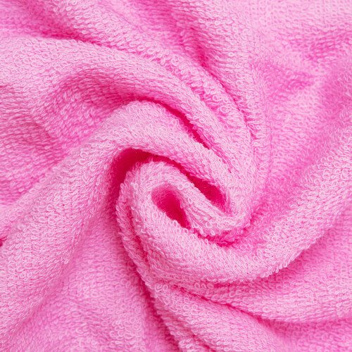 Dětská osuška s kapucí pro sublimaci - růžová