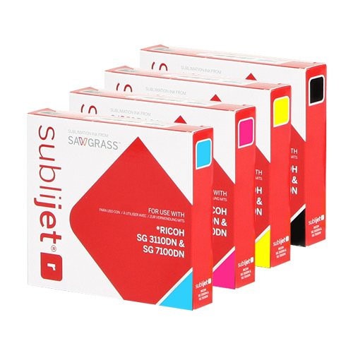 Sada sublimačních inkoustů CMYK pro RICOH SG 7100DN