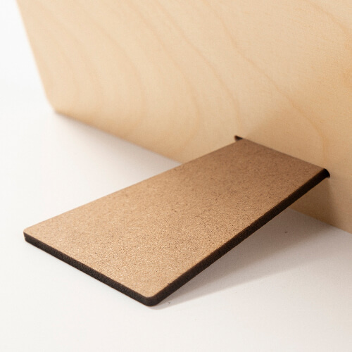 Čtvercový překližkový fotorámeček pro sublimaci - 25,4 x 25,4 cm