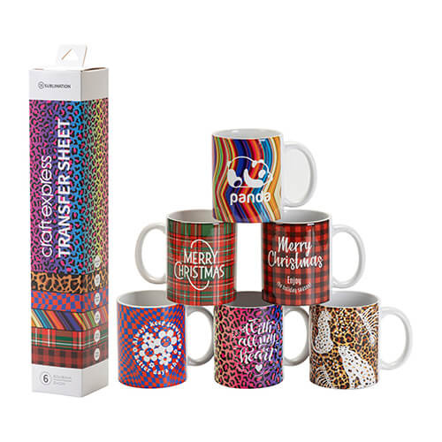 Sada přenosových archů B 30,5 x 30,5 cm - 6 ks.