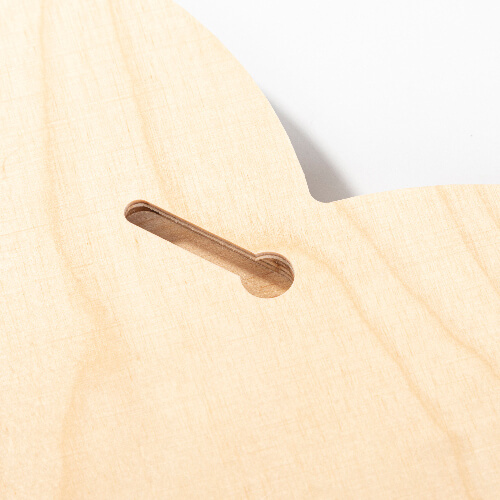 Fotorámeček - překližkové srdce pro sublimaci - 15,2 x 15,2 cm