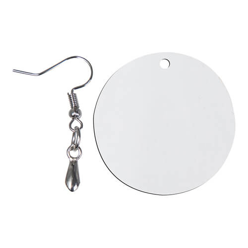 MDF náušnice pro sublimaci - kruh