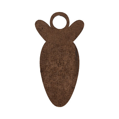 Jmenovka z dřevovláknitých desek na hrnek 1200 ml pro sublimaci - mrkev