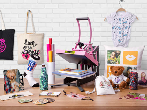 Plochý lis Craft Express 23 x 30 cm růžový