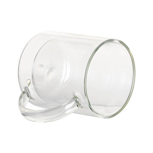 Skleněný hrnek 330 ml s dvojitou stěnou pro sublimaci