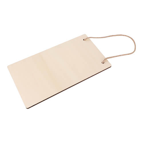 Rám - Závěs na dveře 14,5 x 26 cm z překližky pro sublimaci