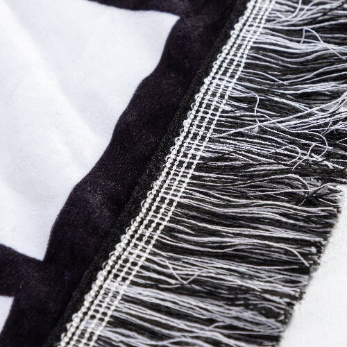 Plyšová deka 150 x 100 cm s fotografickými panely pro sublimaci - 9 panelů