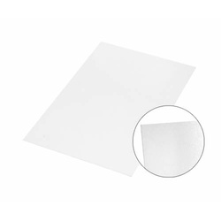 Hliníkový list bílý lesklý 15 x 20 cm Sublimační termotransferový tisk