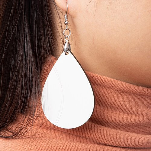 MDF náušnice pro sublimaci - kapka