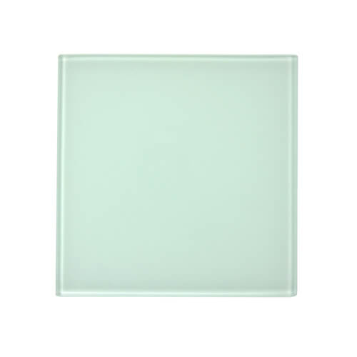 Čtvercová skleněná podložka pod hrnek 10 x 10 cm pro sublimaci