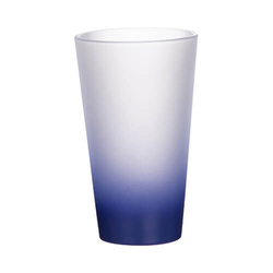 450 ml matné sklo pro sublimaci - tmavě modrý gradient