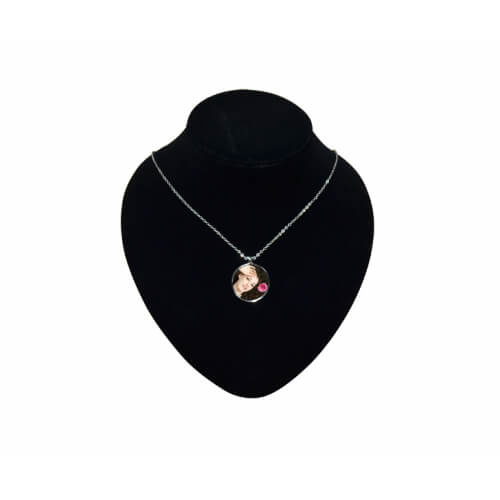 Kruhový přívěsek na řetízku Sublimační termotransfer