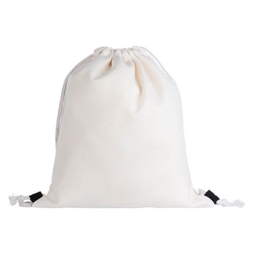 Lněná taška na záda 33 x 40 cm pro sublimaci