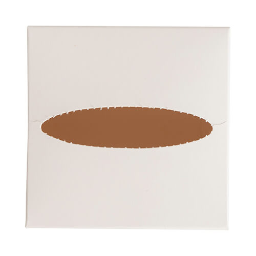 Ozdobný obal s oválným okénkem pro sublimaci - 10 x 10 x 10 cm