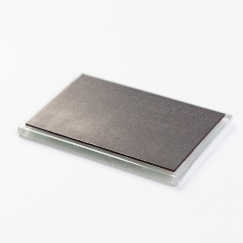 Obdélníkový skleněný magnet 8,5 x 5,5 cm pro sublimaci