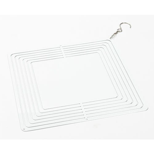 Větrný spinner 20 cm pro sublimaci - diamantový