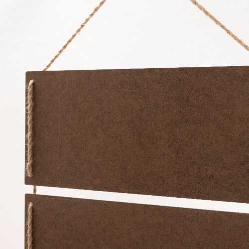 Šest obdélníkových závěsných rámů MDF pro sublimaci