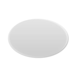 Oválný magnet 9 x 6,5 cm sublimační termotransferový