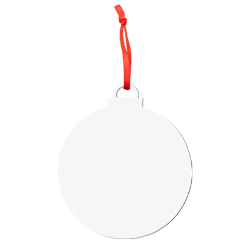 Oboustranný přívěsek z dřevovláknitých desek pro sublimaci - bauble