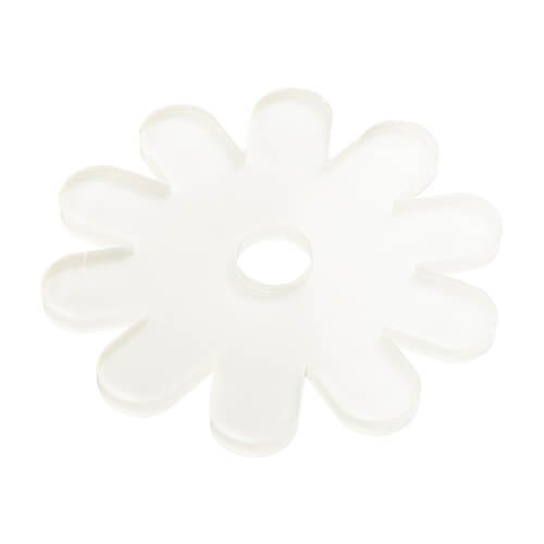 Akrylová jmenovka pro sublimaci - chryzantéma