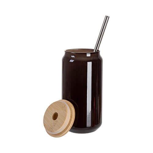 Teplotně přenosná sklenice o objemu 550 ml pro sublimaci - černá