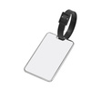 Visačka na zavazadla 5 x 8 cm, kovová, sublimační, termotransferová