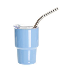 Sklenice na broky z nerezové oceli pro sublimaci - modrá